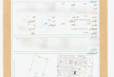 زمین مسکونی با سند تک برگ شریف آباد