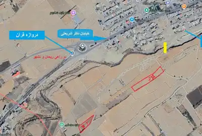 فروش زمین کشاورزی باغی ۵۰۰ متر
