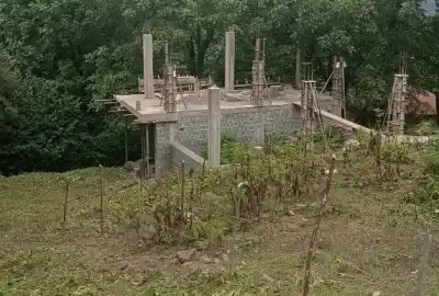 فروش زمین با اسکلت خانه رامسر دالیخانی روستای سده ۳۵۰ متر