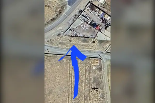 فروش زمین ۱۹۰ متر کارگاهی ابتدای جاده میقان بر جاده اصلی - تصویر 2