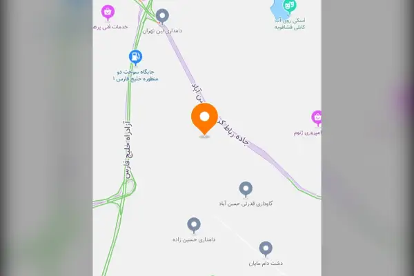 فروش زمین ۲۱۵۰۰متری سند تک برگ نزدیک فرودگاه امام - تصویر 3