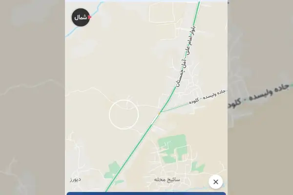 زمین شهرکی سند دار ۱۲۰ متر حوالی ۵ کیلومتری آمل - تصویر 2