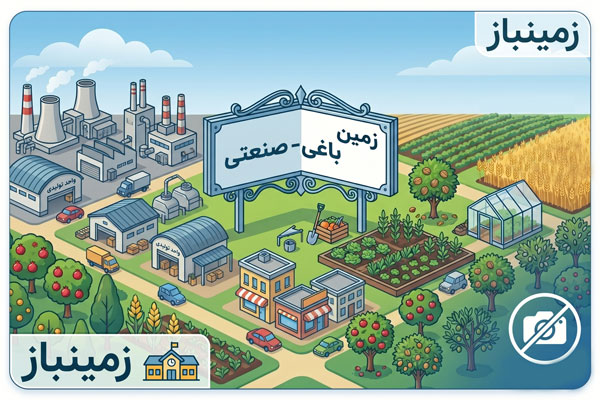 زمین ۴۰۰ متری در جاده کیاکلا رو به رو میدان بار